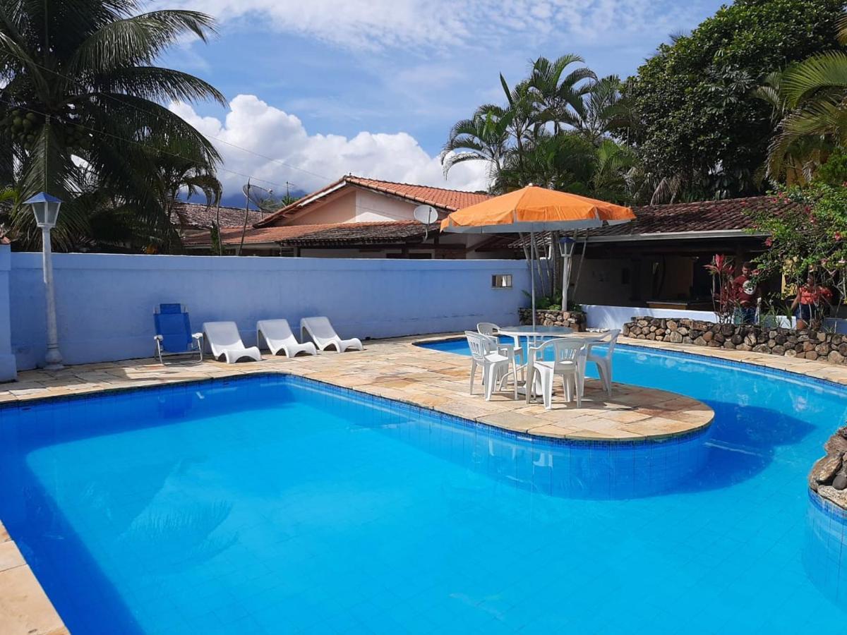 Sobrado Estiloso Com Piscina A 300 M Da Praia 卡拉瓜塔图巴 外观 照片